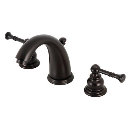 KINGSTON BRASS KB985NL Widespread Bathroom Faucet, Oil Rubbed Bronze KB985NL